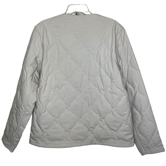 Lululemon Men’s Cream New Year Quilted Light Insulation Jacket Medium - Picture 3 of 16